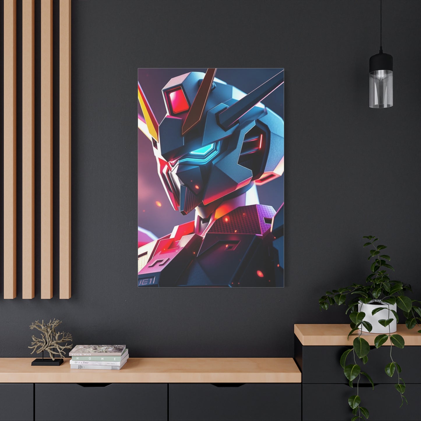 Gundam Art Luxury Canvas Wall Art & Canvas Print