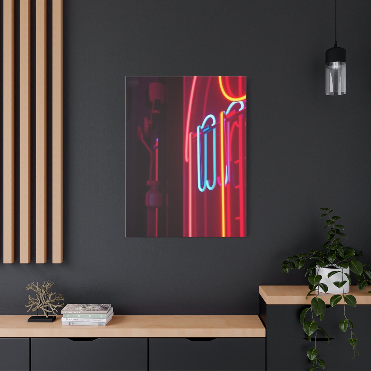 Neon Art Premium Canvas 19 Wall Art & Canvas Print