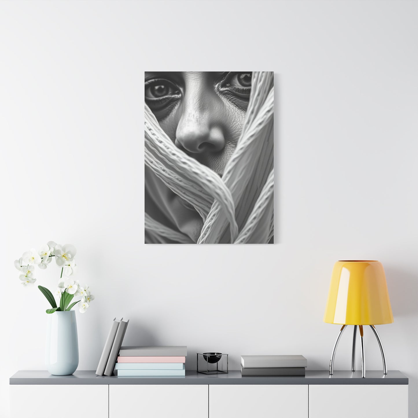 Grayscale Serenity Wall Art Wall Art & Canvas Print