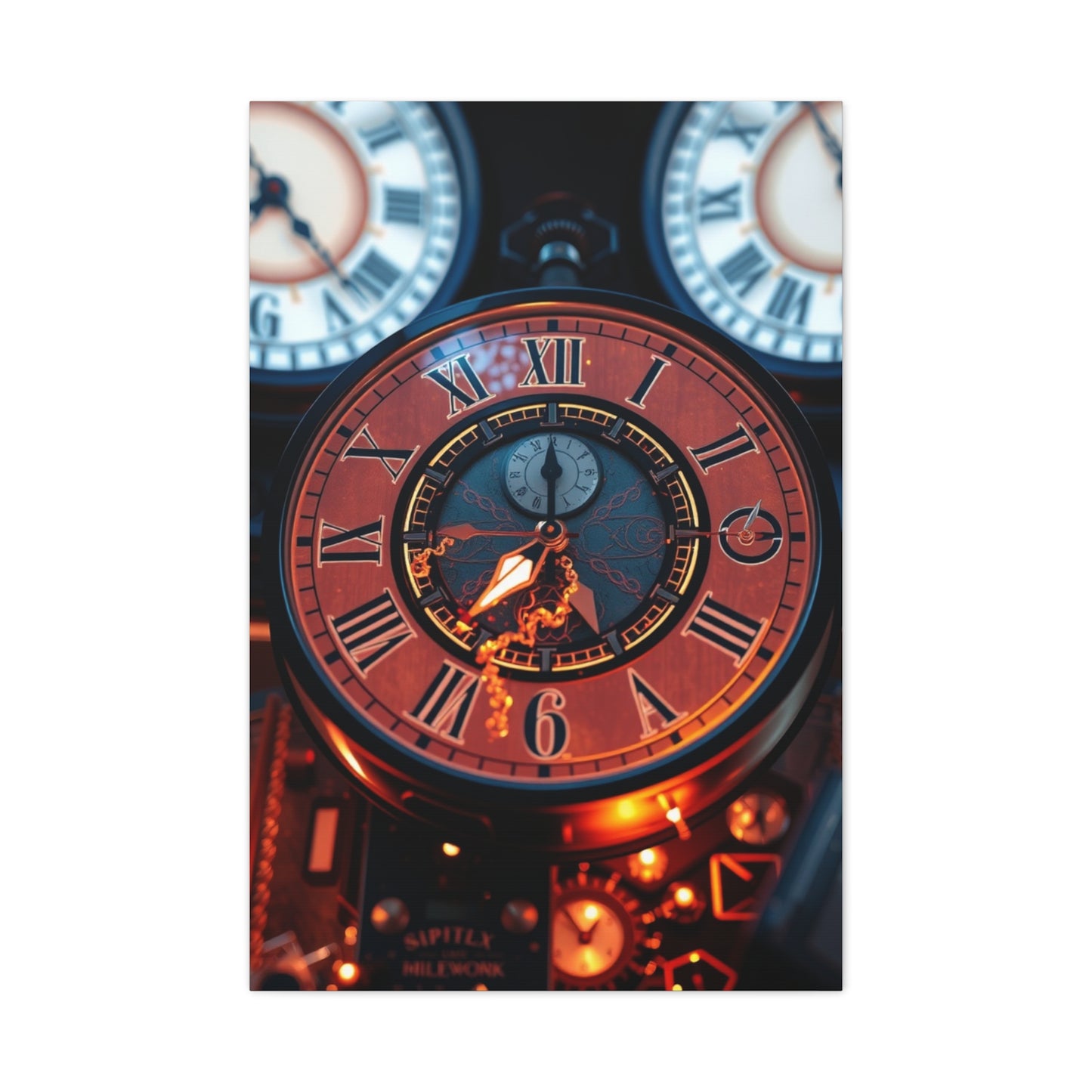 Clock Art Canvas Art 4 Wall Art & Canvas Print
