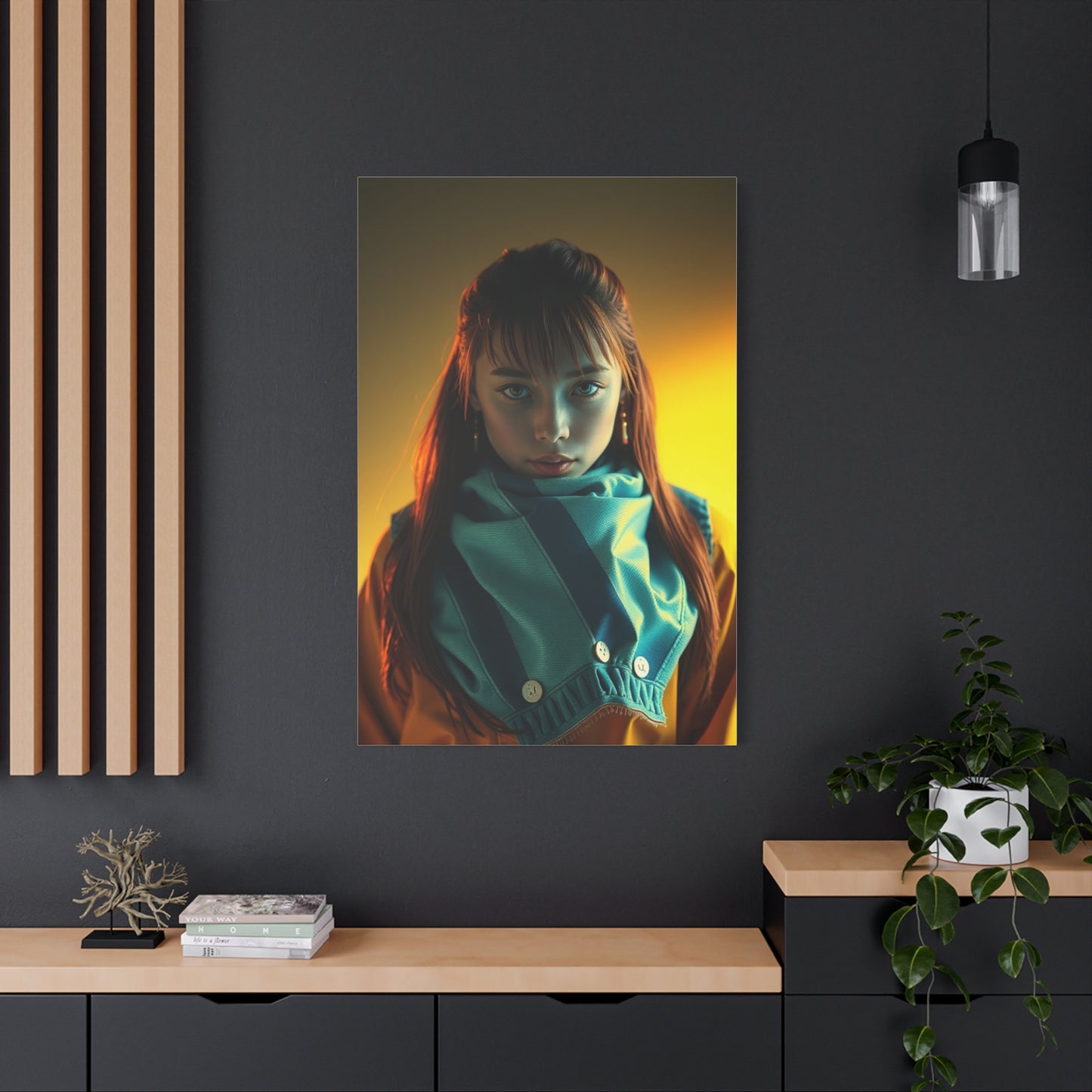 Crisp Elegance Canvas Wall Art & Canvas Print