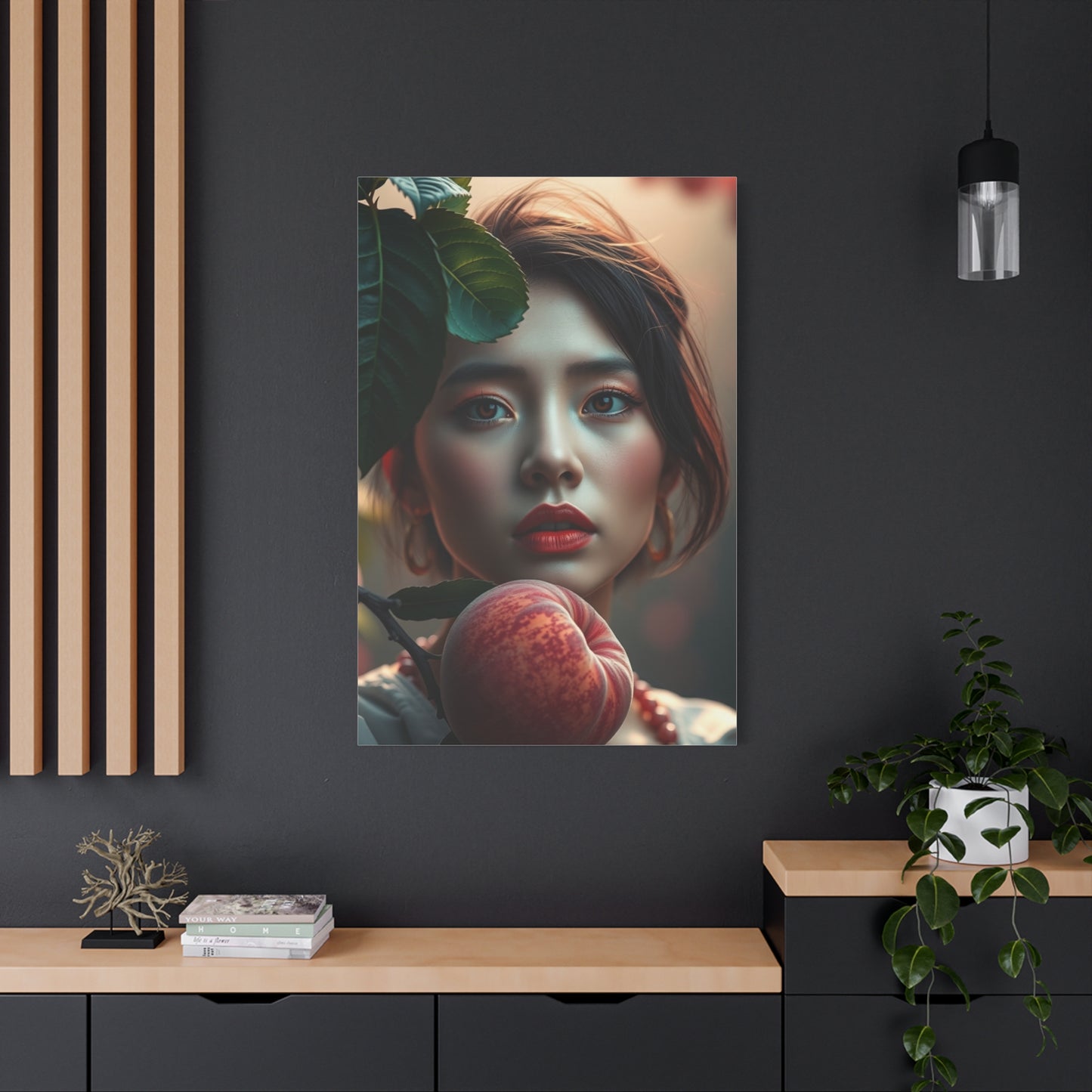 Supreme Peach Art Beautiful Collection Wall Art & Canvas Print