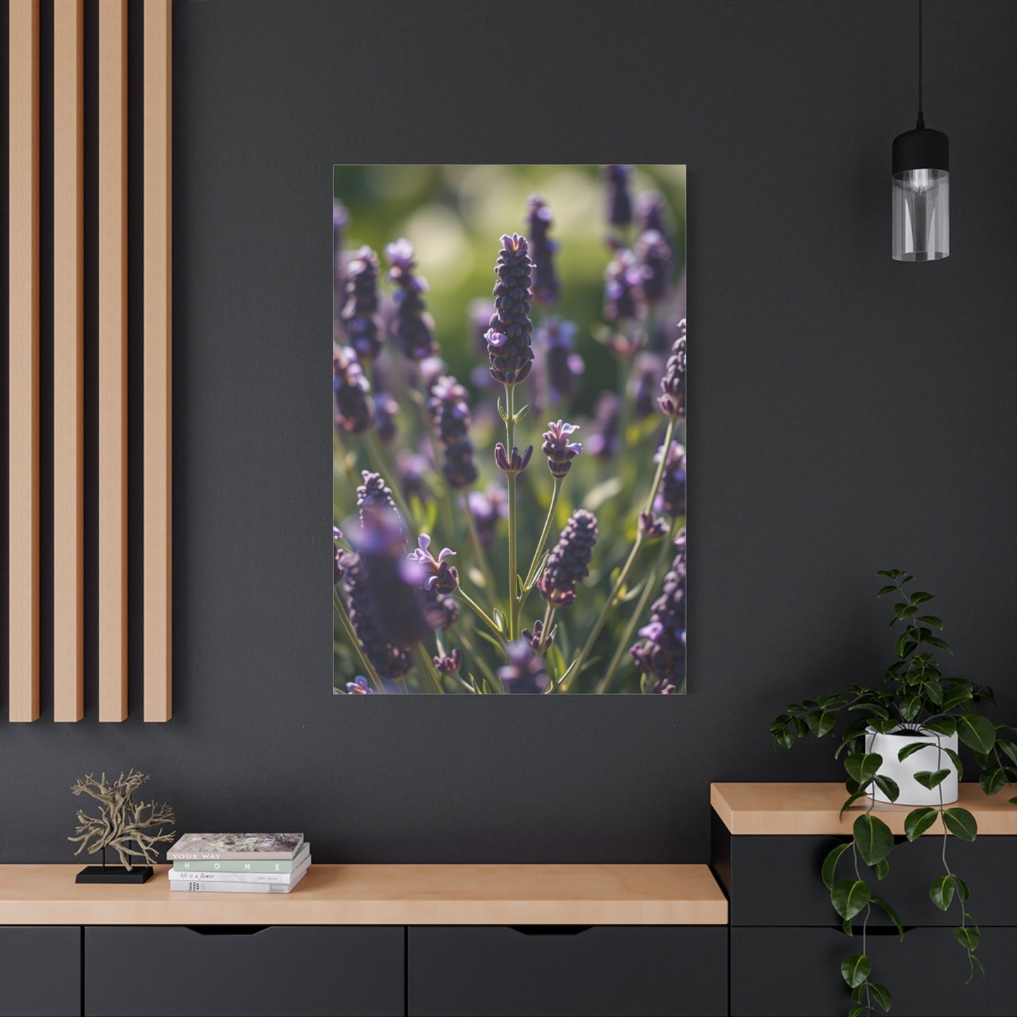 Lavender Herb Art Canvas Art 2 Wall Art & Canvas Print