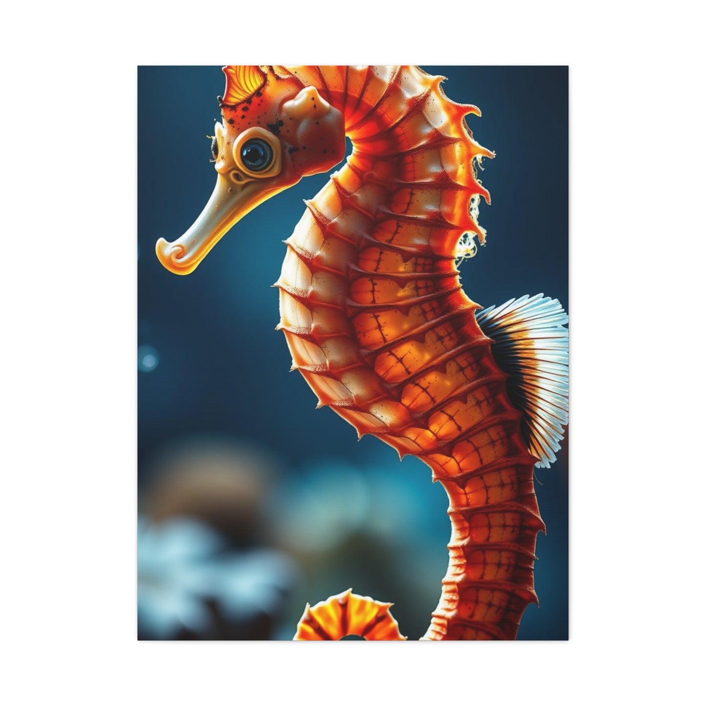 Seahorse Art Canvas Art 2 Wall Art & Canvas Print