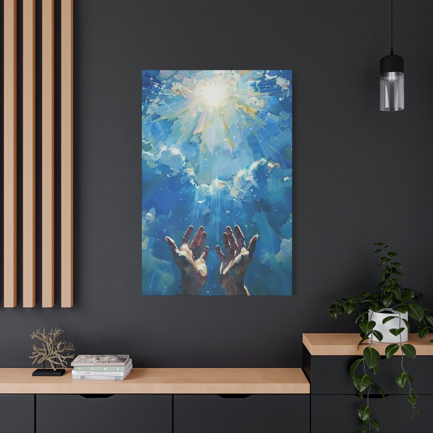 God Light Hope Wall Art & Canvas Prints