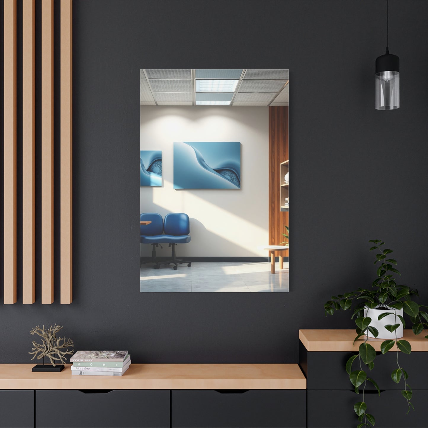 Clinic Office Decor Art Luxury Canvas Wall Art & Canvas Print