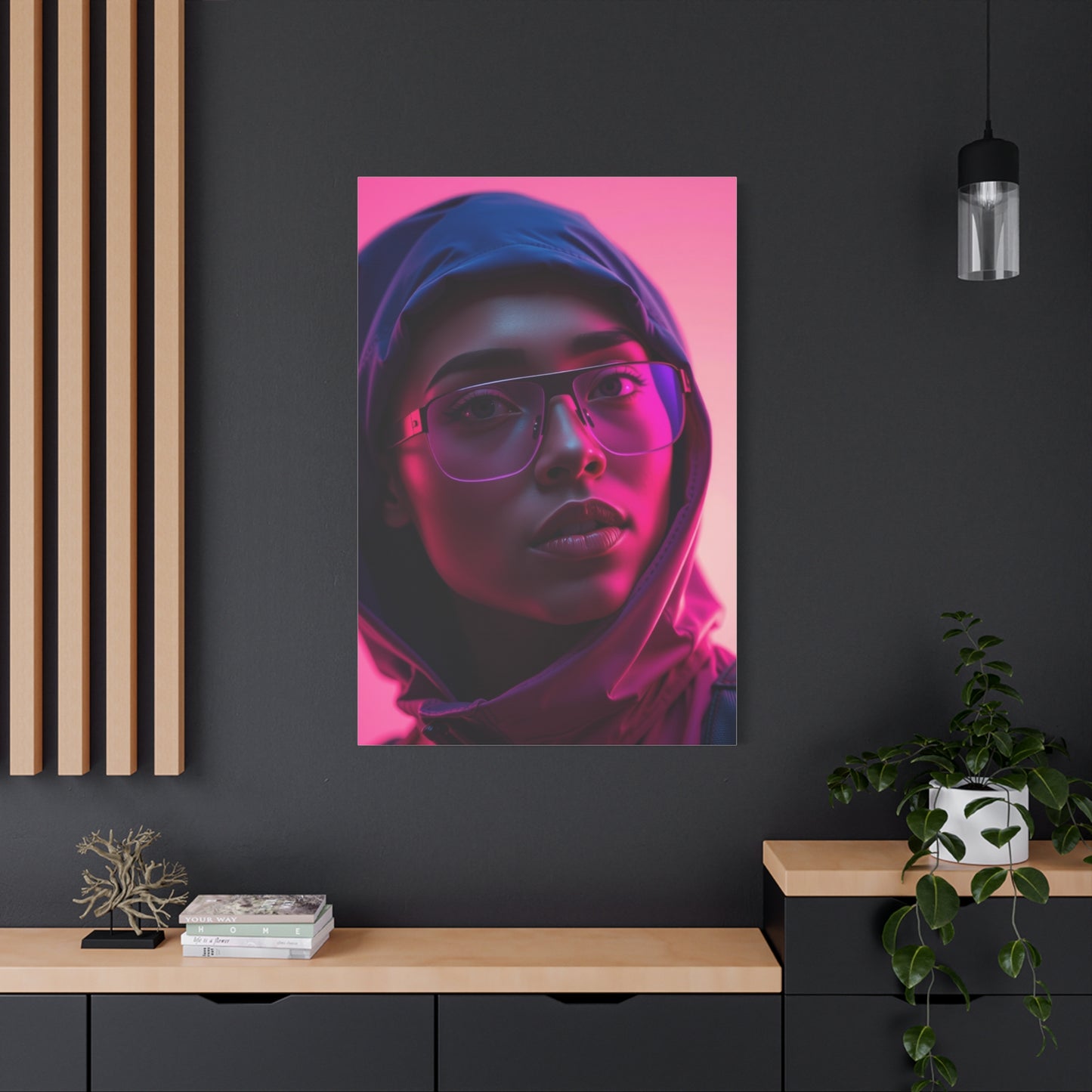 Pink Serenity Wall Piece Wall Art & Canvas Print