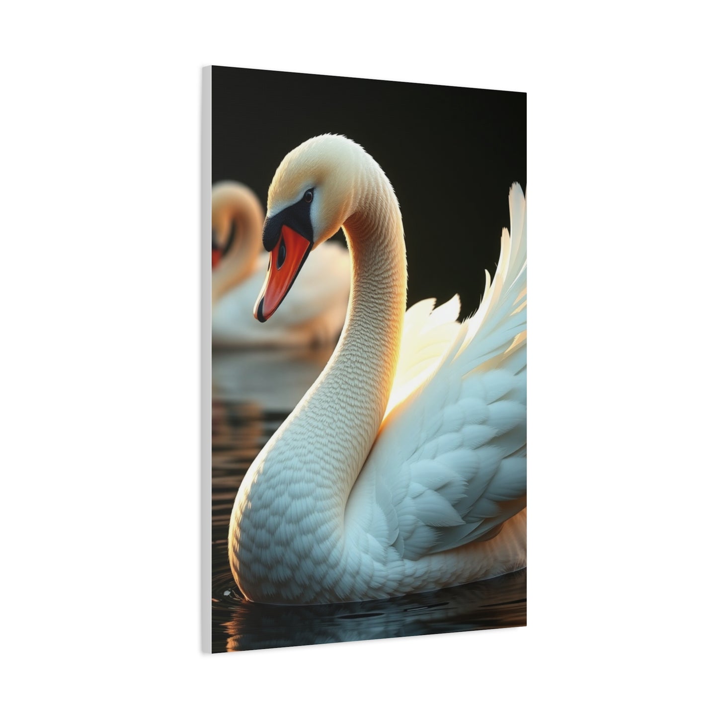 Swan Art Canvas Art 5 Wall Art & Canvas Print