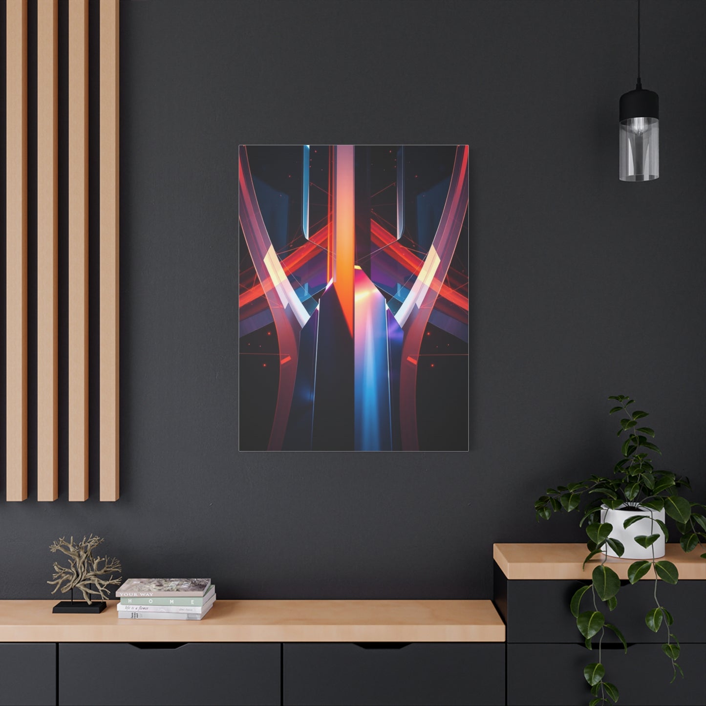 Ethereal Geometry Artistry wall art & canvas print