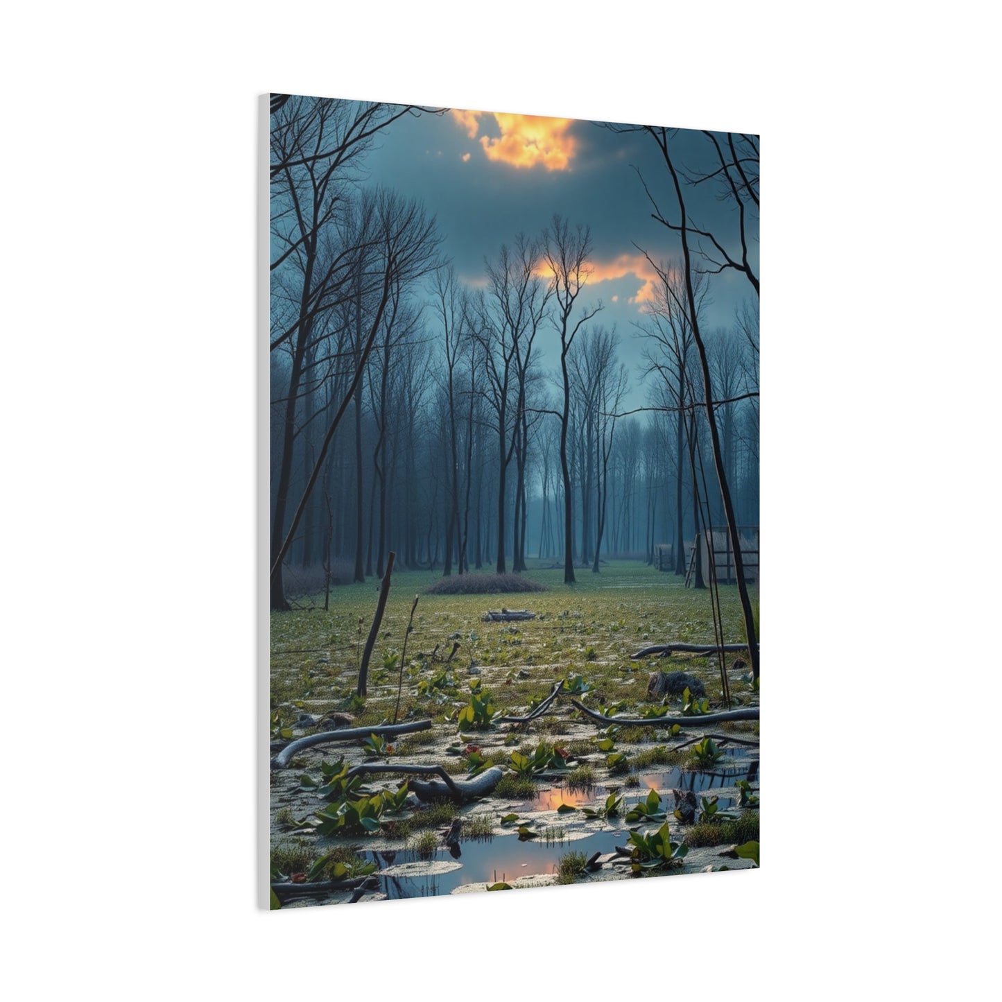 Marsh & Swamp Art Canvas Art 4 Wall Art & Canvas Print