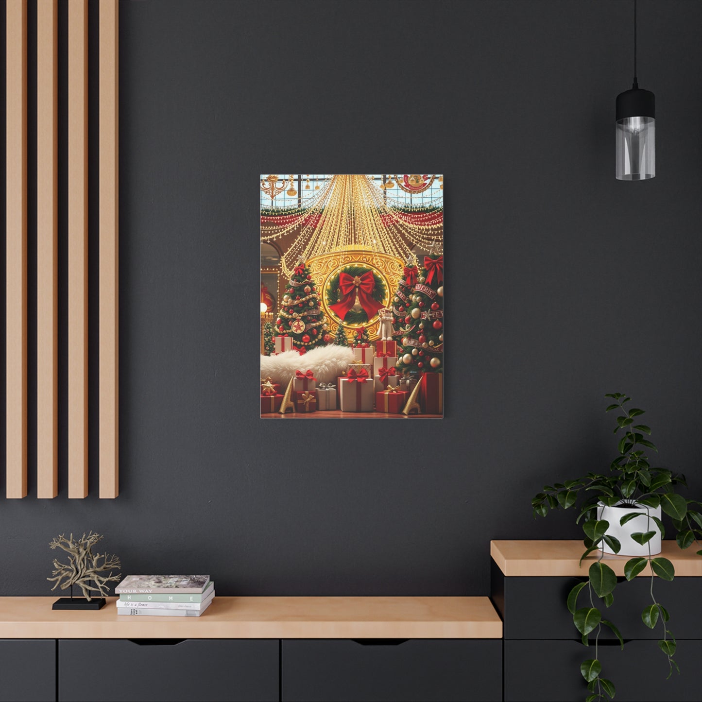 Opulent Holiday Splendor Canvas