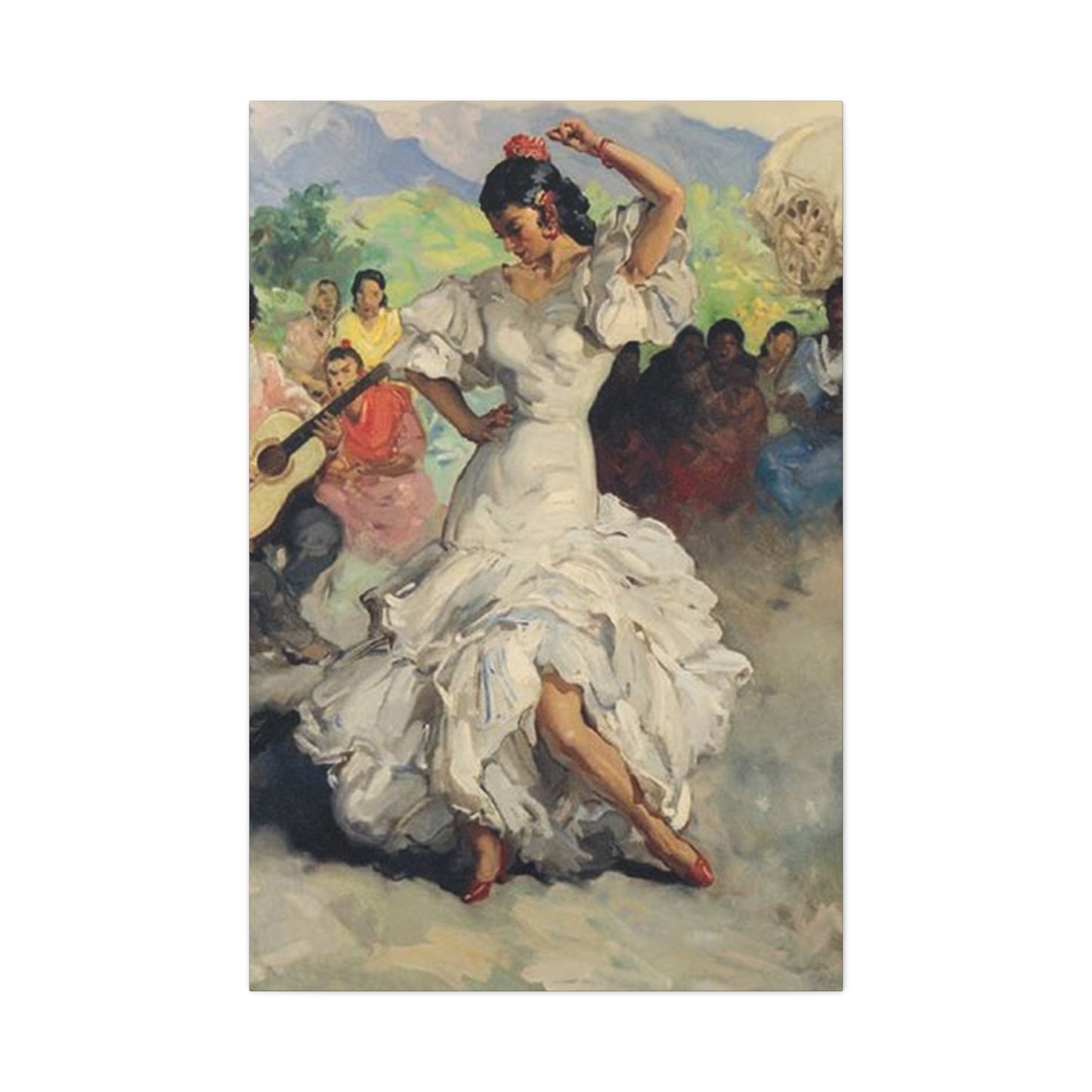 Spain Traditional Dance Wall Art & Canvas Prints
