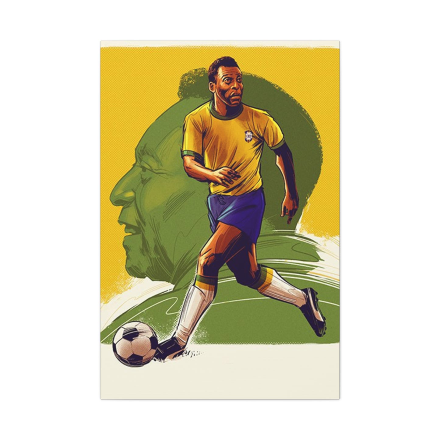 Football Player Poster Wall Art & Canvas Prints