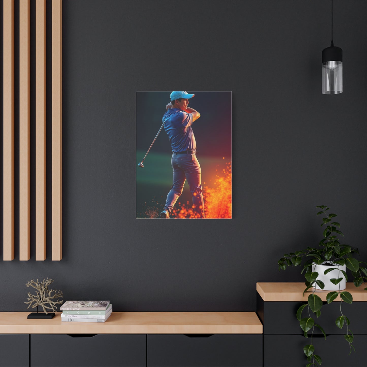 Verdant Swing Elegance Wall Art & Canvas Print
