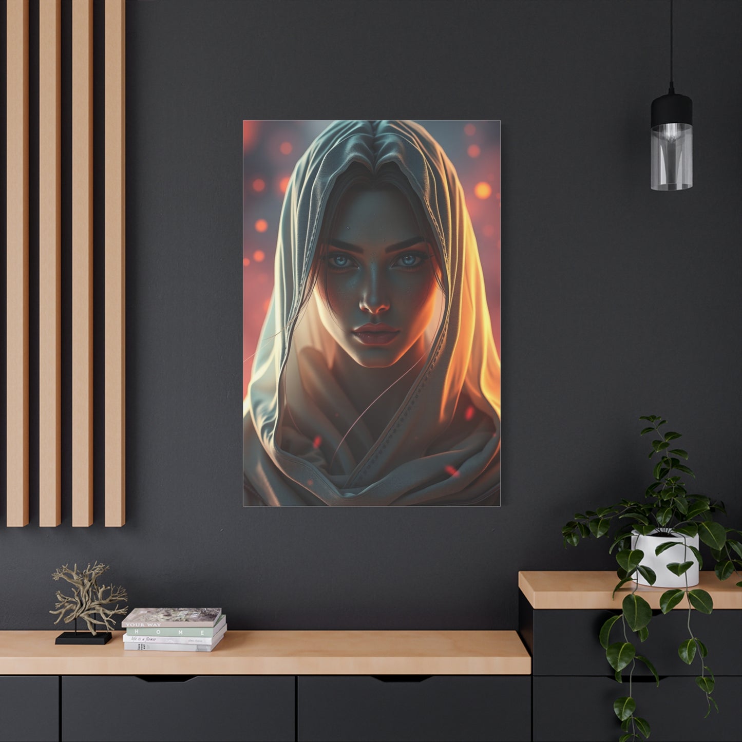 Elegance in Pixels Wall Art & Canvas Print