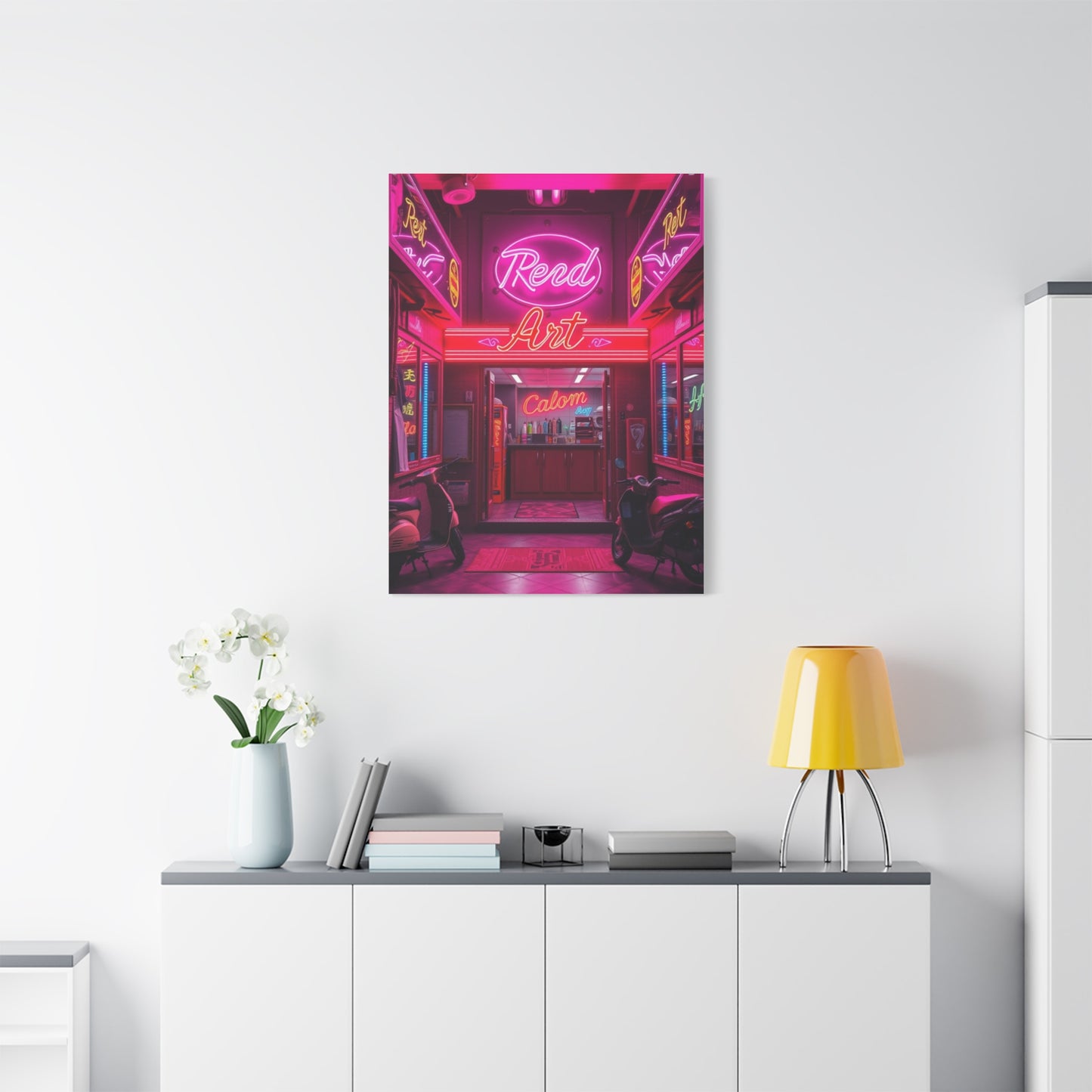Retro Grandeur Canvas Wall Art & Canvas Print