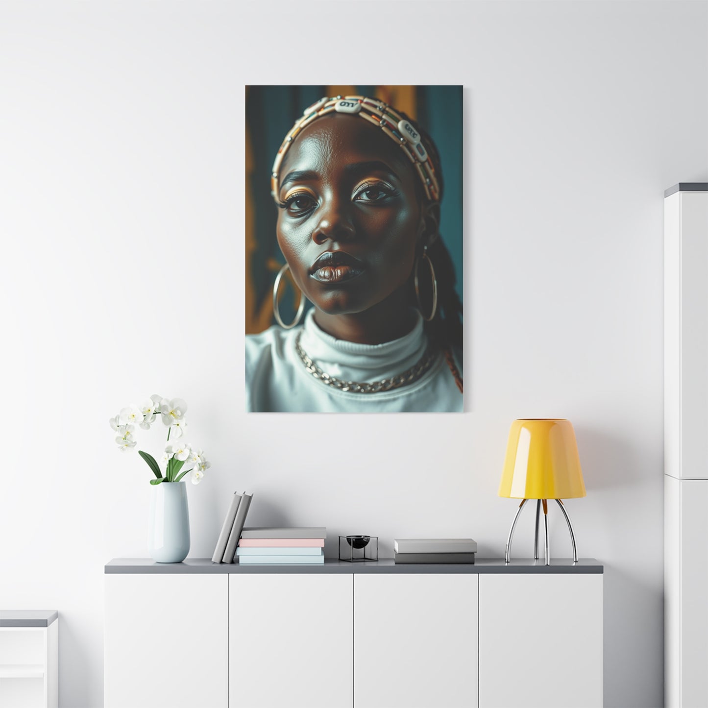 Lady Basquiat Art Premium Canvas 13 Wall Art & Canvas Print
