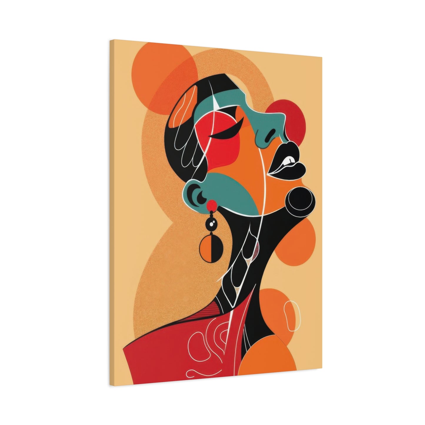Women Abstract Portrait Wall Art & Canvas Prints
