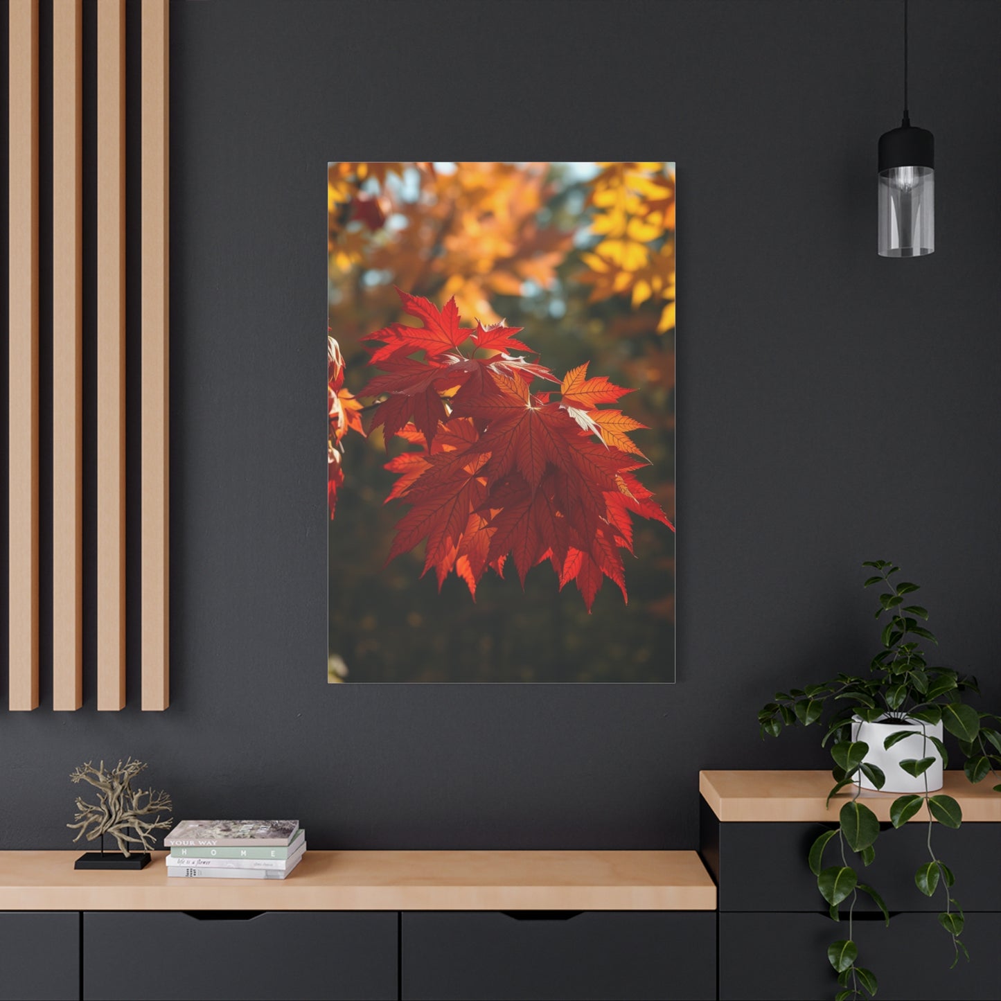 Vermilion Whisper Wall Art Wall Art & Canvas Print