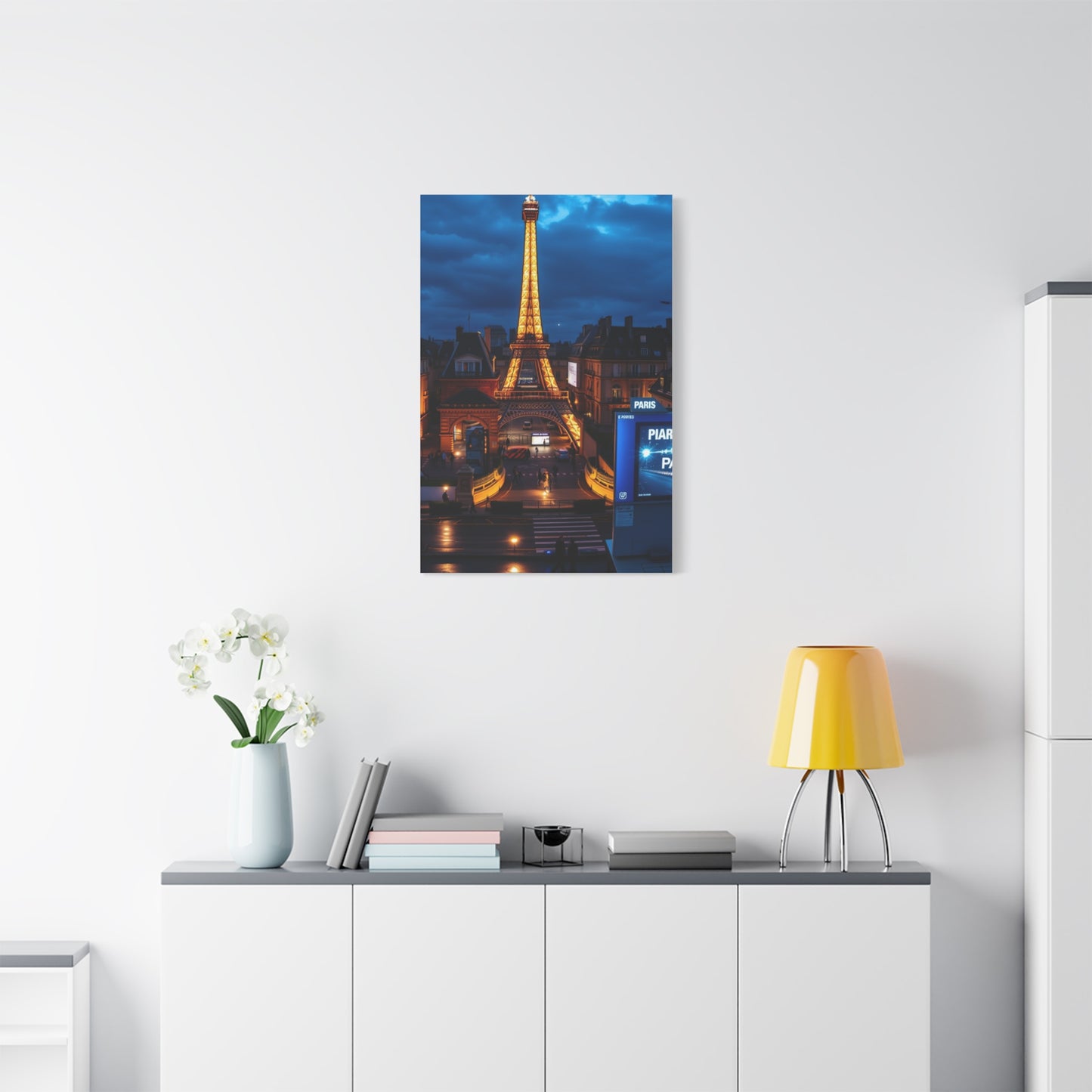Glamorous Parisian Dreamscape Wall Art & Canvas Print
