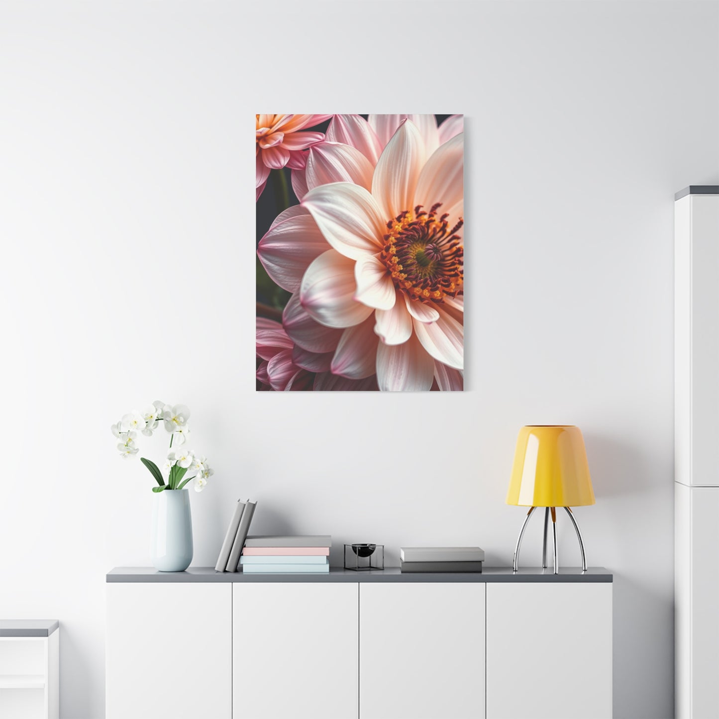 Floral Elegance Tableau Wall Art & Canvas Print