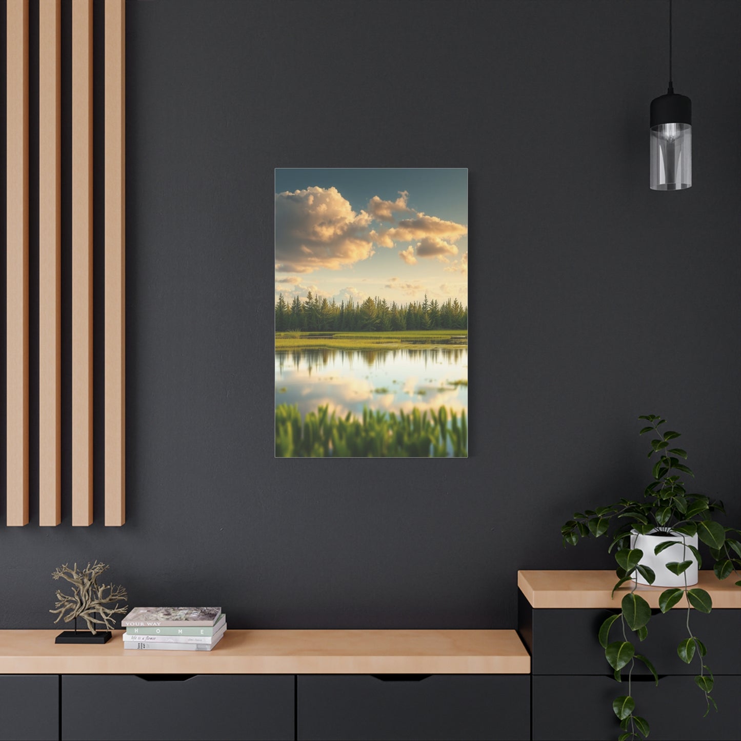 Marsh & Swamp Art Supreme Canvas Wall Art & Canvas Print