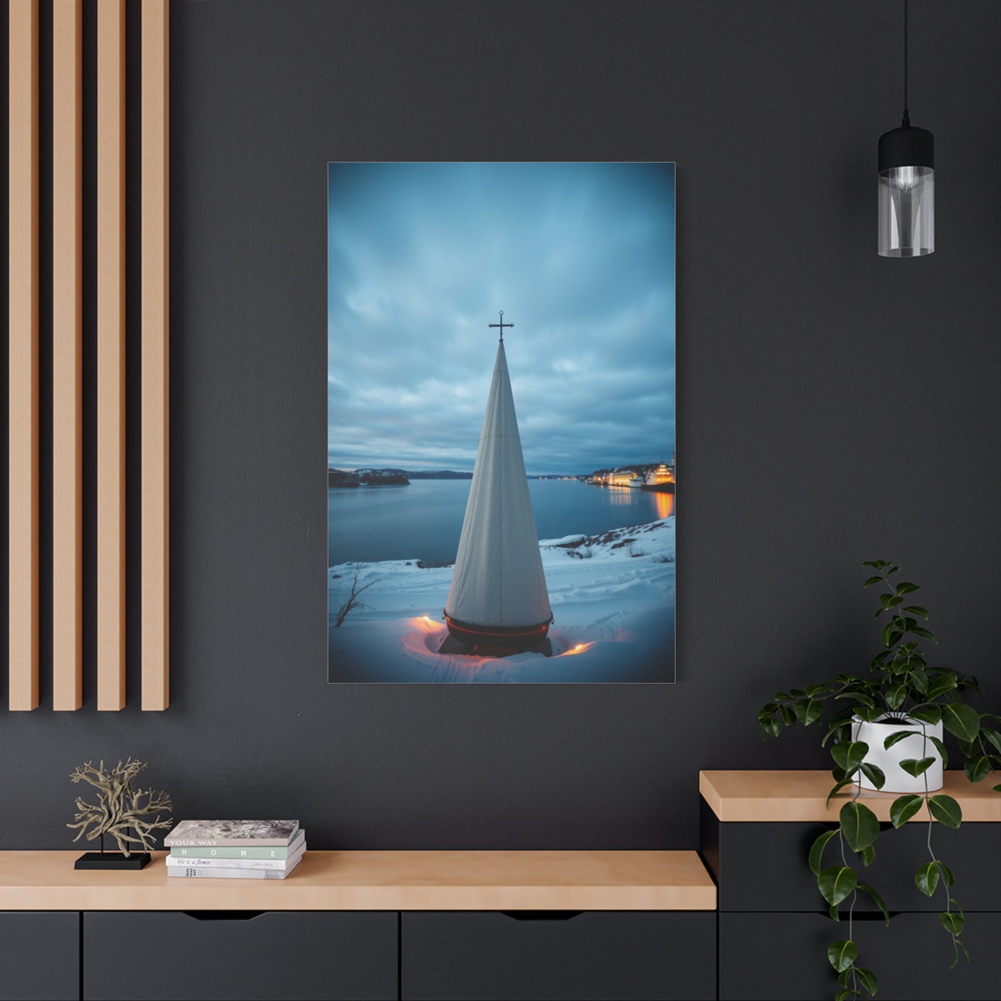 Arctic Tranquility Canvas Wall Art & Canvas Print