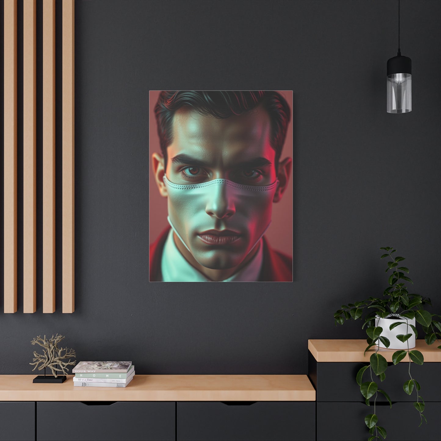 American Psycho Art Canvas Art 4 Wall Art & Canvas Print
