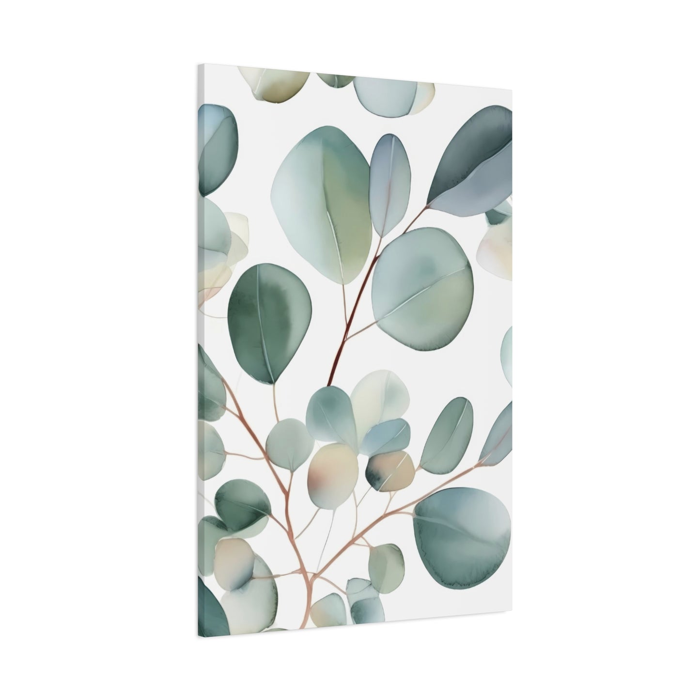 Eucalyptus Leaves Shapes Wall Art & Canvas Prints