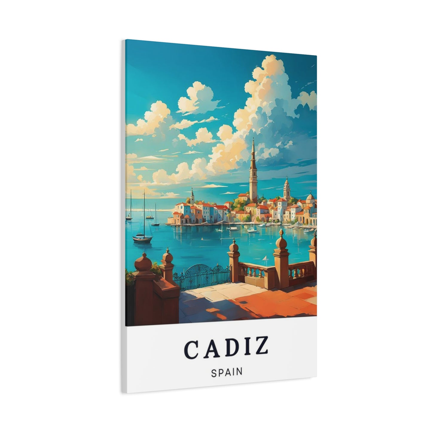 Cadiz City Wall Art & Canvas Prints