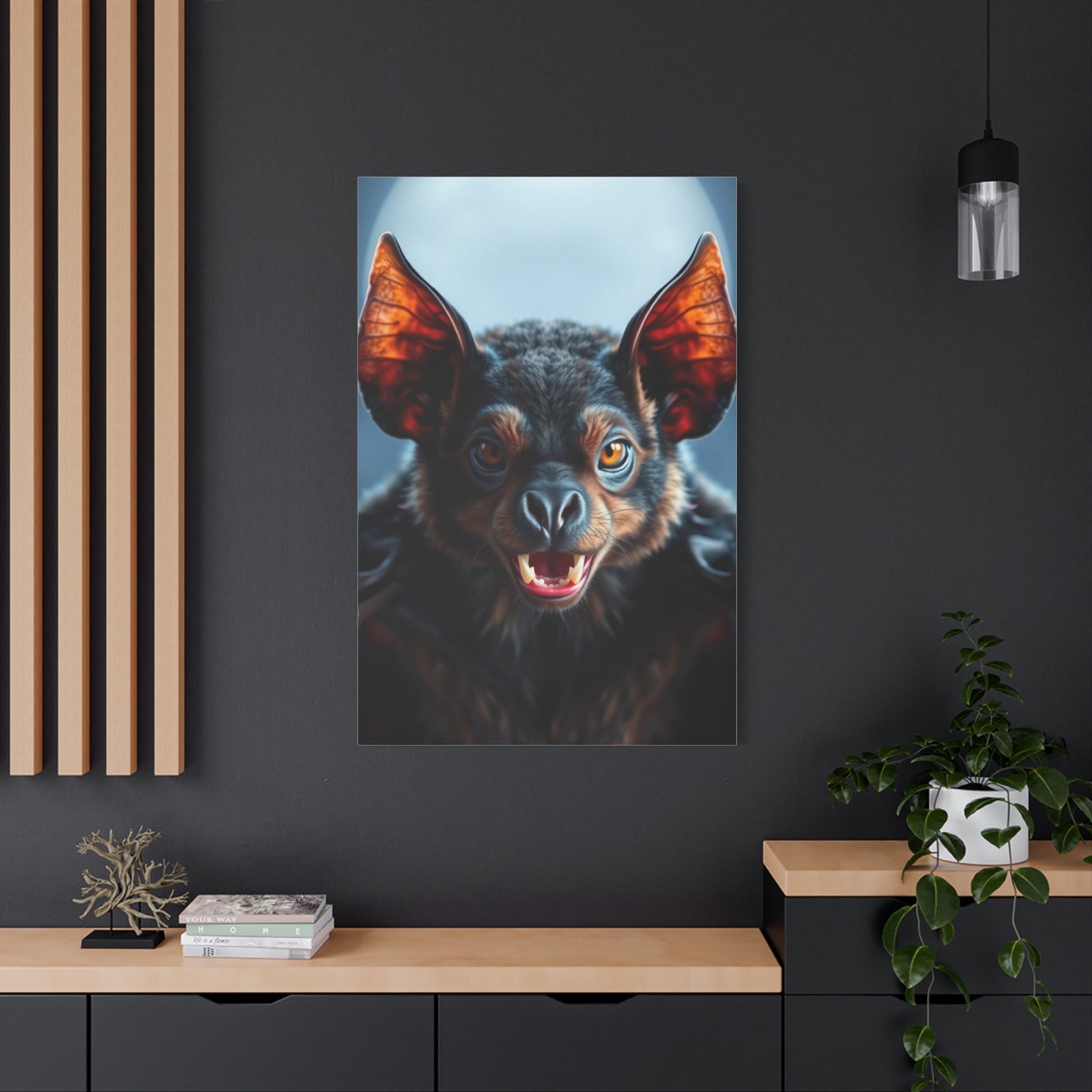 Bat Art Supreme Canvas Wall Art & Canvas Print