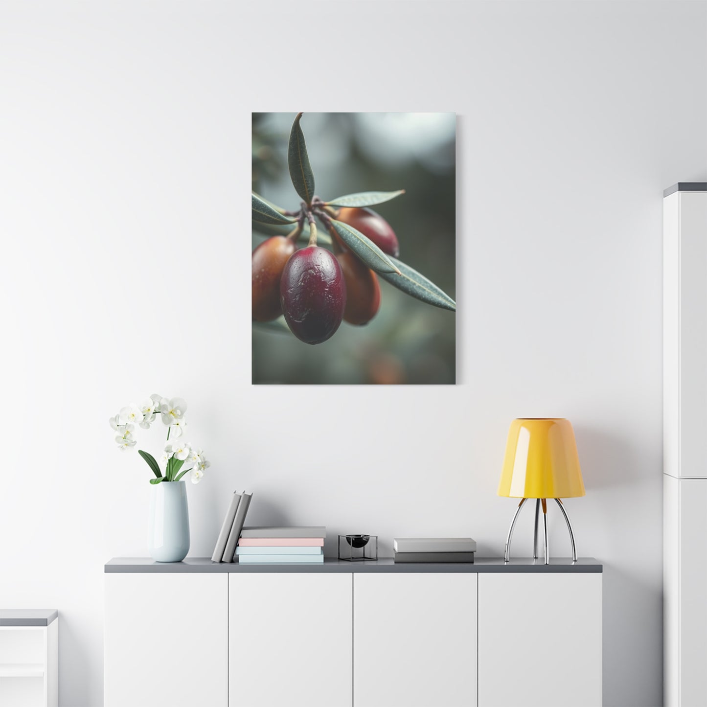 Olive Tranquility Tableau Wall Art & Canvas Print