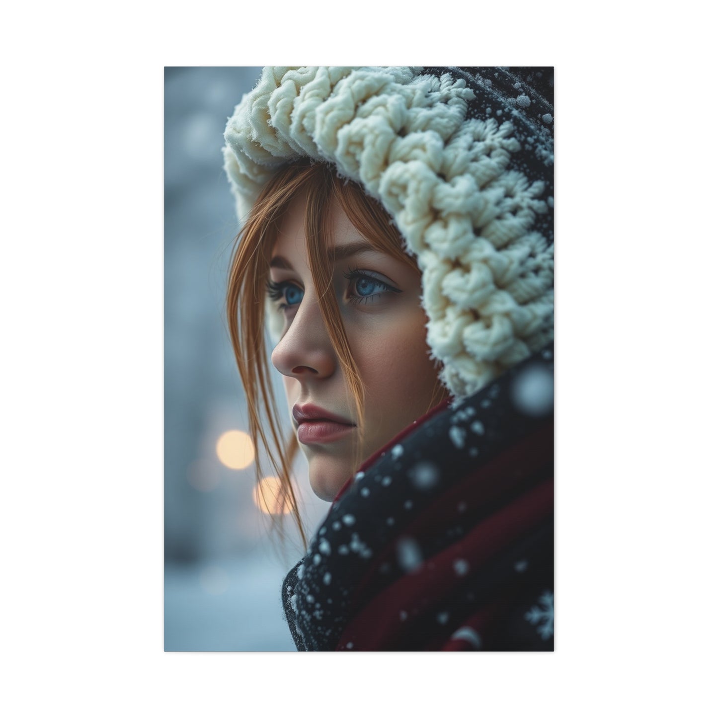 Whispering Winter Tableau Wall Art & Canvas Print