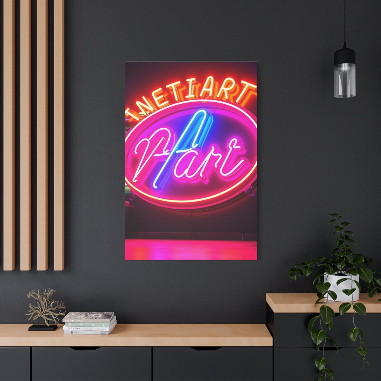 Gleaming Aurora Canvas Wall Art & Canvas Print