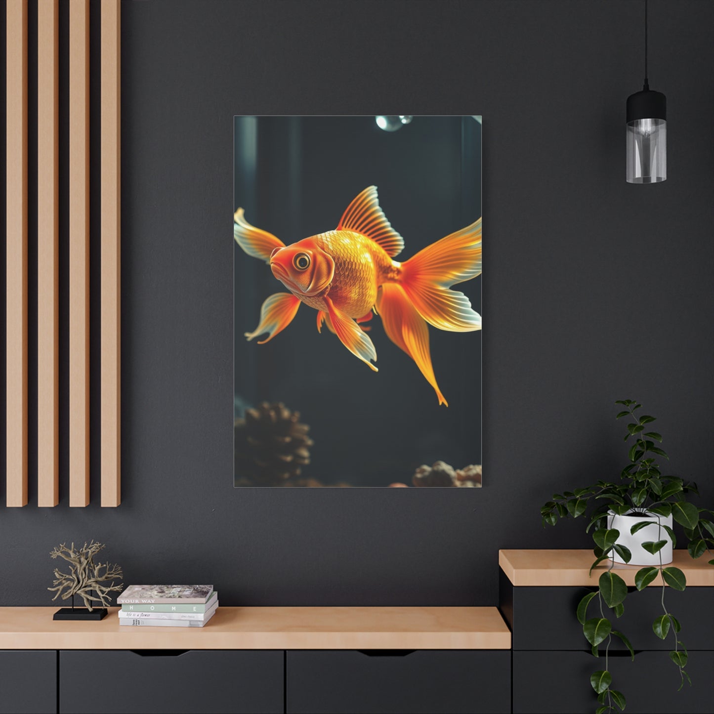 Elite Goldfish Art Vision Wall Art & Canvas Print