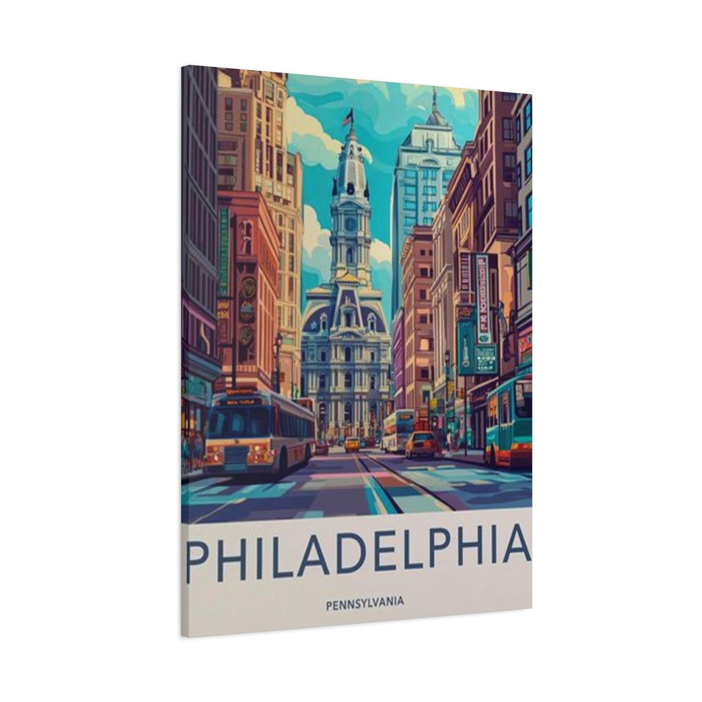 Streets Of Philadelphia Wall Art & Canvas Prints