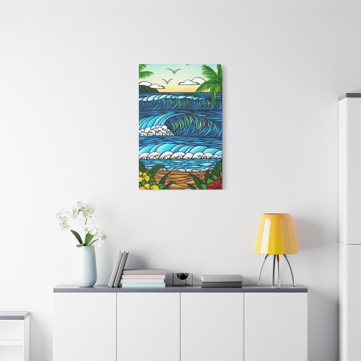 Hawaiian Waves Wall Art & Canvas Prints