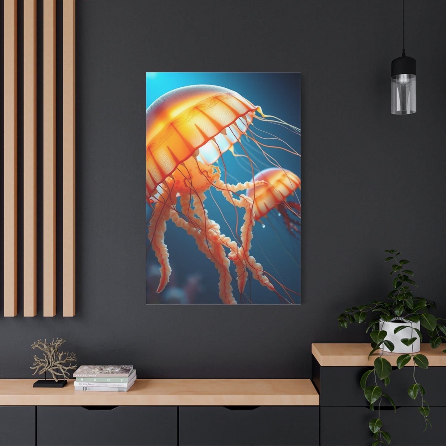 Masterpiece Jellyfish Art Vision Wall Art & Canvas Print