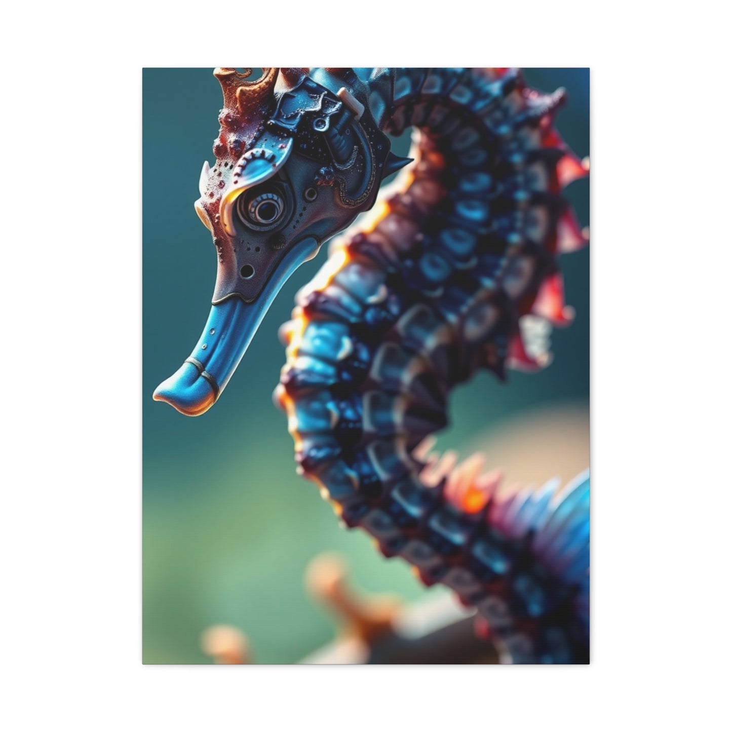 Seahorse Art Canvas Art 5 Wall Art & Canvas Print