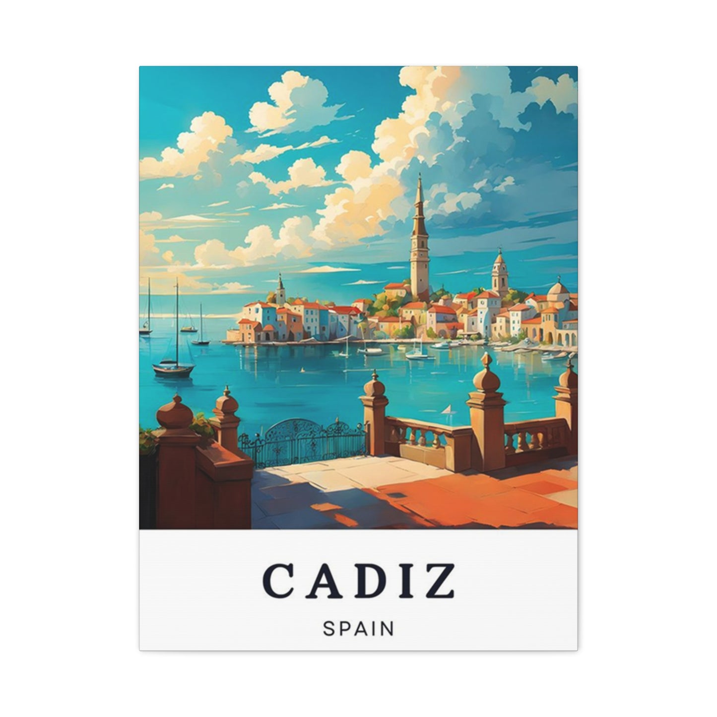 Cadiz City Wall Art & Canvas Prints