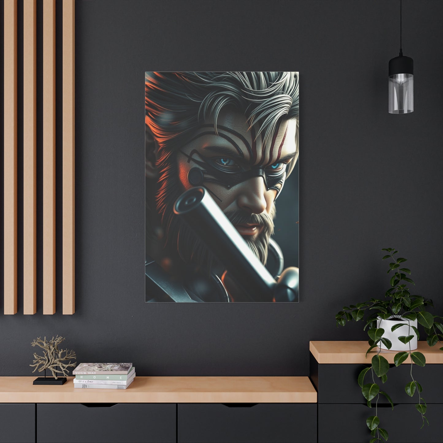 Vision Metal Gear Solid Art Art Wall Art & Canvas Print