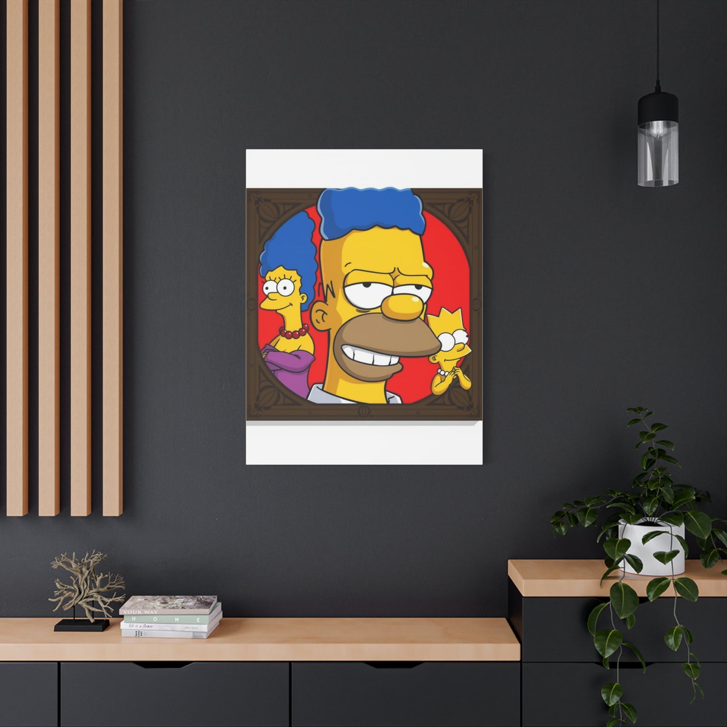 The Simpsons Art Canvas Art 4 Wall Art & Canvas Print