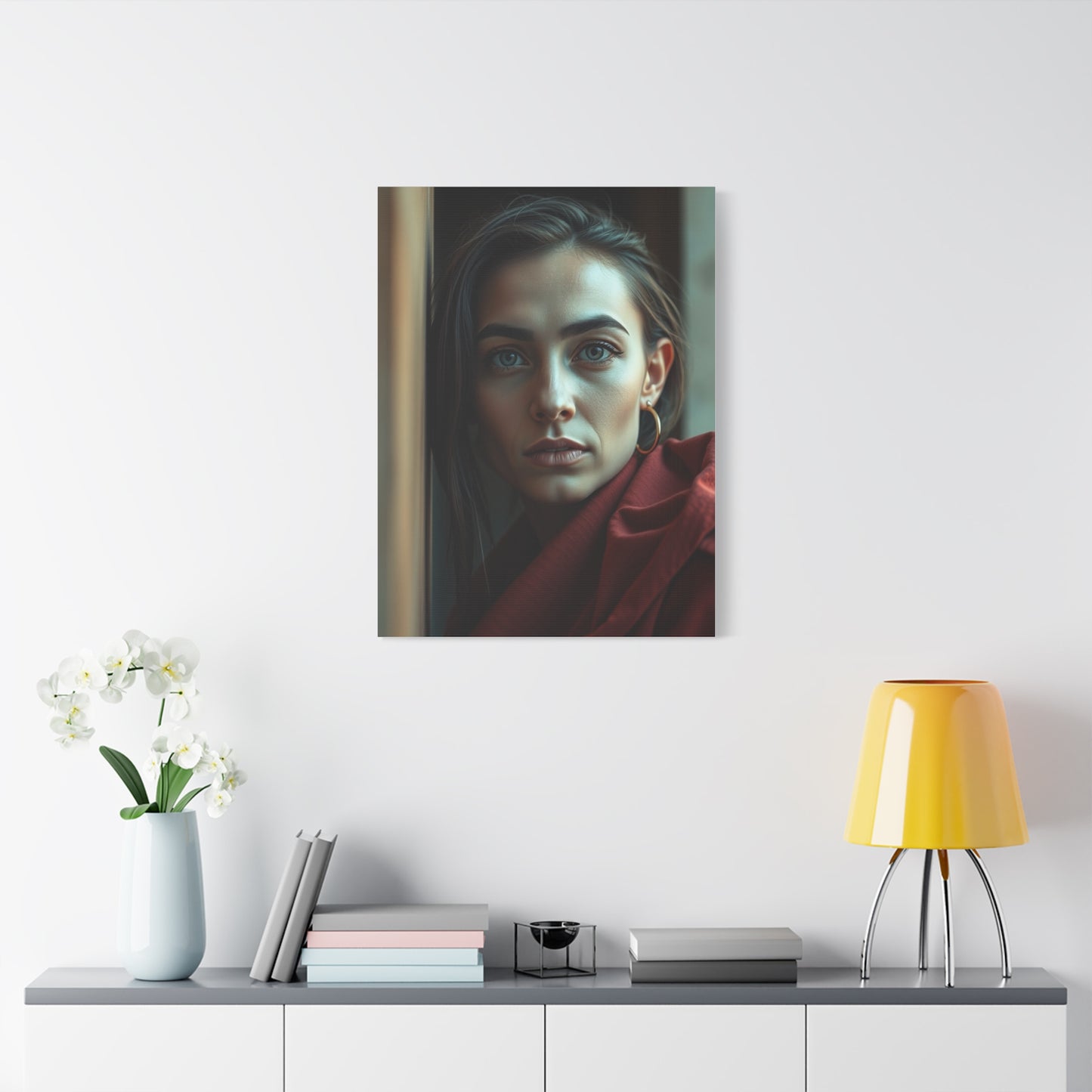 Vertical Symphony Canvas Wall Art & Canvas Print