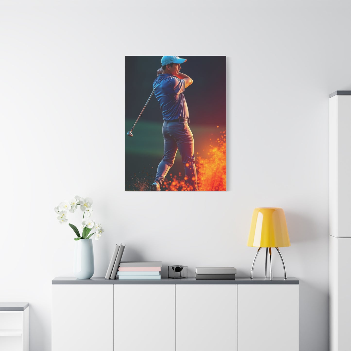 Verdant Swing Elegance Wall Art & Canvas Print