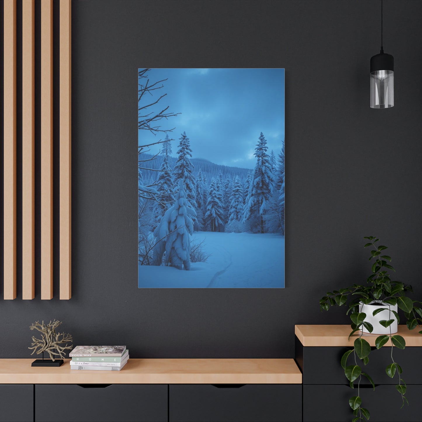 Winter Art Premium Canvas 19 Wall Art & Canvas Print