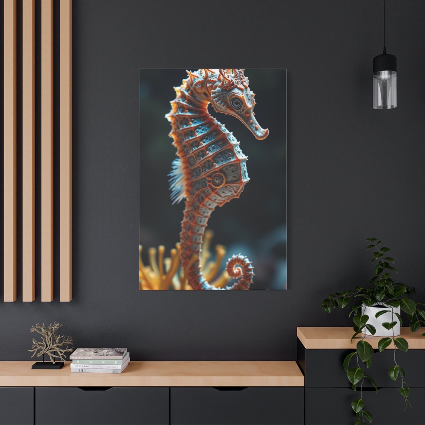 Seahorse Art Canvas Art 8 Wall Art & Canvas Print