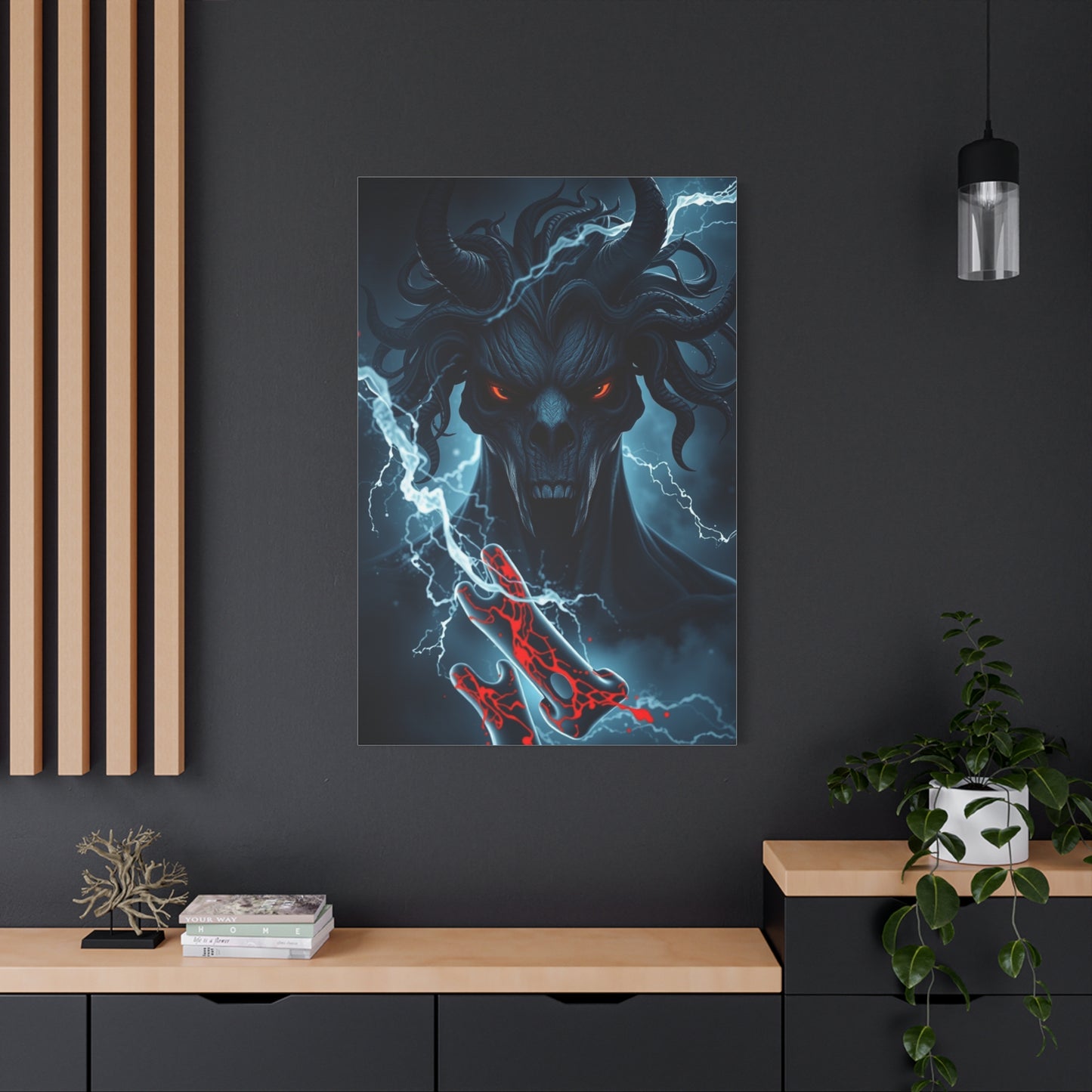 Obsidian Storm Masterpiece Wall Art & Canvas Print