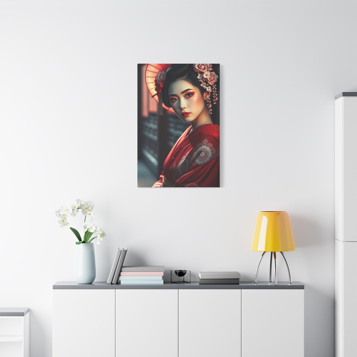 Geisha Art Canvas Art 7 Wall Art & Canvas Print