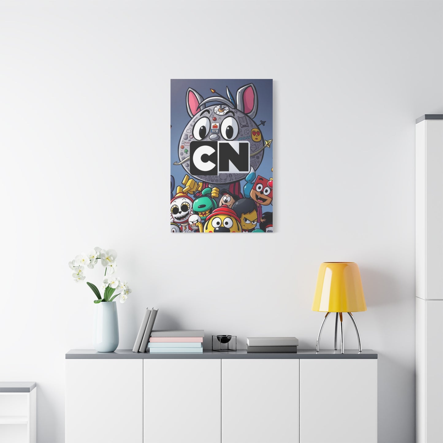 Whimsical Animation Tapestry Wall Art & Canvas Print