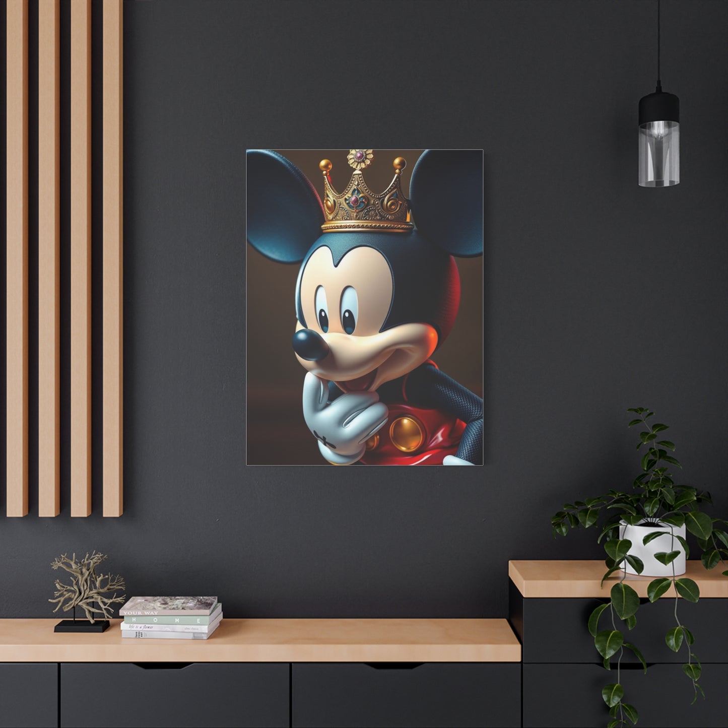 Mickey Refined Artistry Wall Art & Canvas Print
